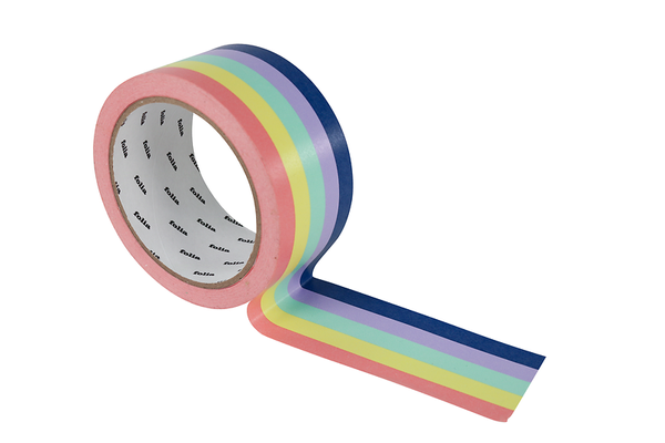 Klebeband Regenbogen, 48 mm x 25 m