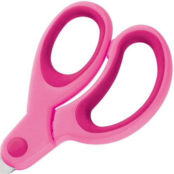 Kinderschere Westcott Softgrip Kids, spitz, pink, 13cm