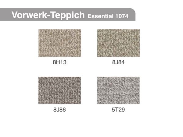 VORWERK® Teppich Parma (Essential) gekettelt, 200x200 cm, diverse Farben