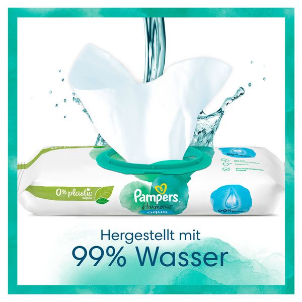 Pampers Feuchte Tücher Aqua 15x48 Stk.