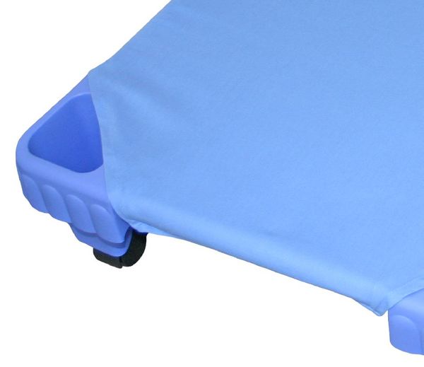 Spannlaken für Kinderliege, 140 cm, blau