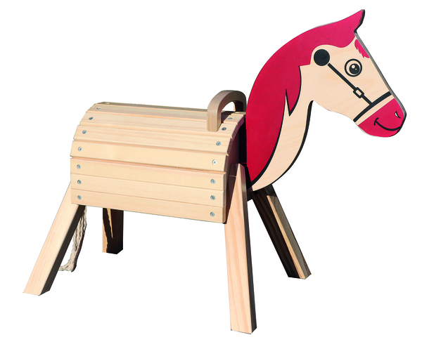 Holzpony, Sitzhöhe 38 cm