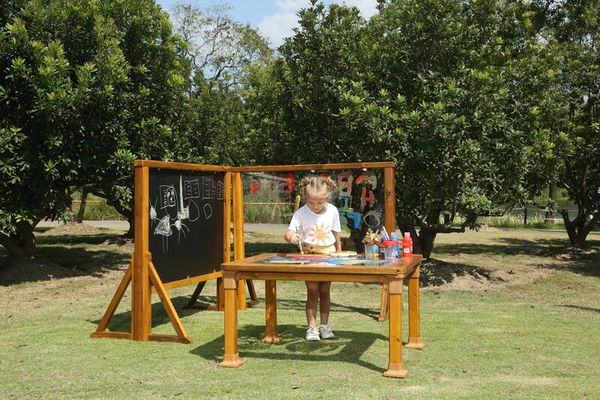 Outdoor Kreidetafel, inkl. 4 Standfüße