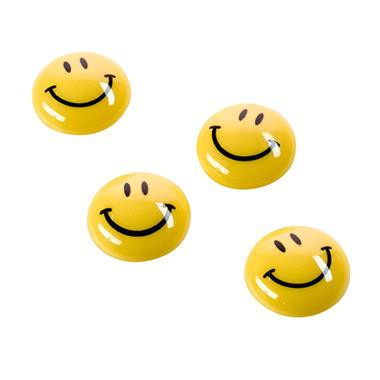 Magnet Smilies, 20 mm, 8 Stück