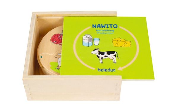 Nawito Puzzle - Herstellung, 10 Puzzles mit je 3 Teilen, ab 4 Jahre