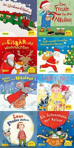 Pixi-Set Weihnachten, 8 Stück