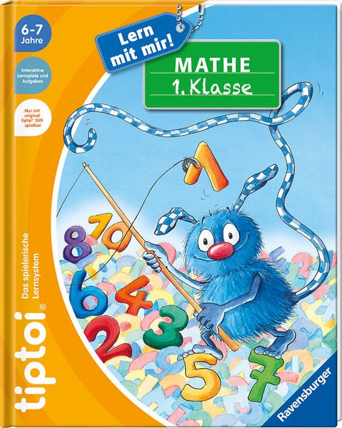 RAVENSBURGER tiptoi® Lern mit mir! Mathe 1. Klasse, ab 6 Jahre