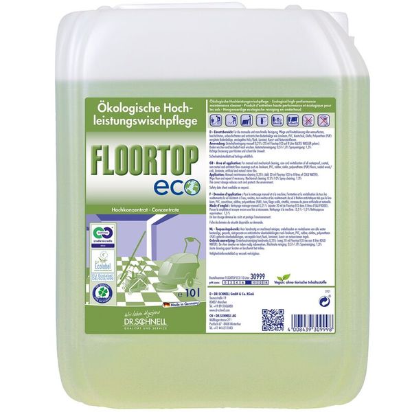 FLOORTOP ECO (Dr. Schnell), Wischpflege, 10l