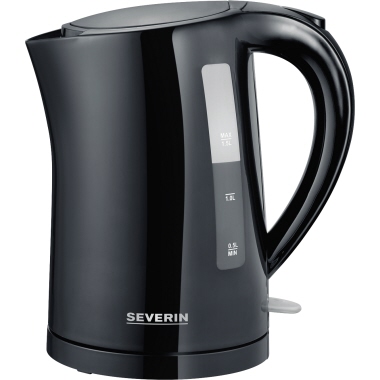 SEVERIN Wasserkocher 1,5 l, schwarz