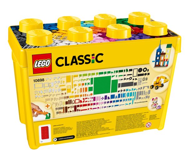 10698 LEGO® große Bausteine-Box, 3 x 790 Teile