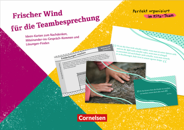 Perfekt organisiert im Kita-Team - Frischer Wind für die Teambesprechung