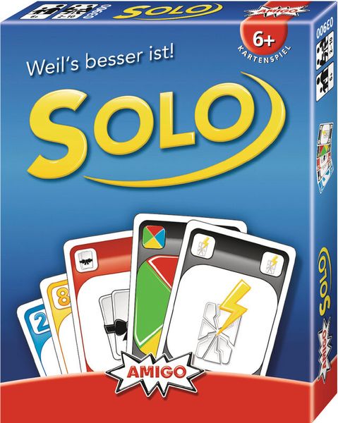 Solo Kartenspiel, 2-10 Personen, ab 6 Jahre