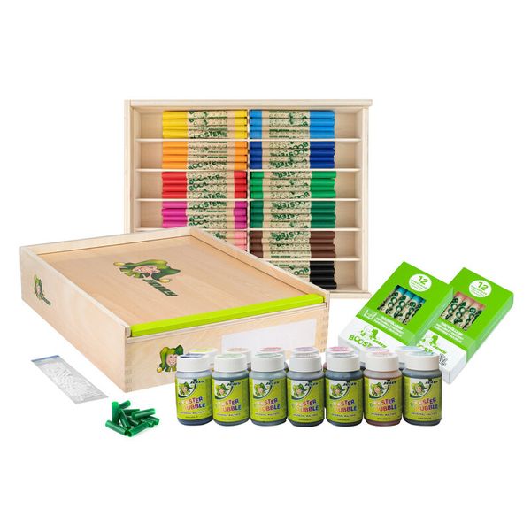 Jolly Booster XL Fasermaler Big Box- Holzbox