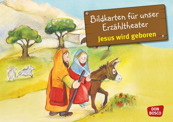 Kamishibai Bildkartenset - Jesus wird geboren