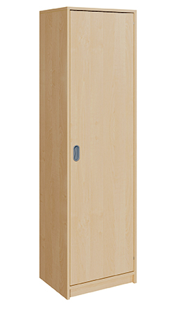 Geschlossener Schrank, Höhe 180 cm