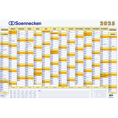 Plakatkalender 2025 folienkaschiert