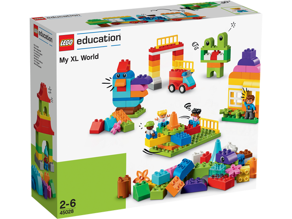 LEGO® Education Meine riesige Welt, 480-teiliges LEGO® DUPLO® Set für Kindergärten, 2-6 Jahre