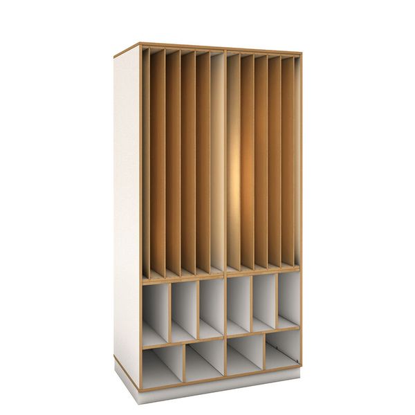 DECOR Matrazenschrank für 10 Bodenmatratzen