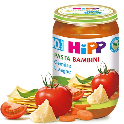 HIPP Pasta Bambini Gemüselasagne (ab 10. Monat), 6x220g