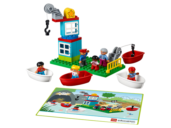 LEGO® Education Vergnügungspark MINT+, 295-teiliges LEGO® DUPLO® Set, 3-5 Jahre