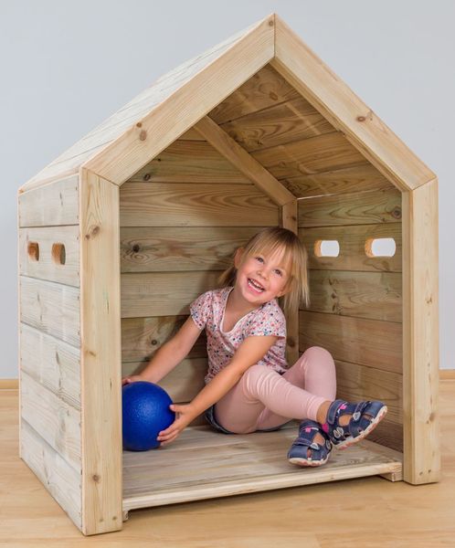 3 Outdoor Spielhäuschen aus Holz