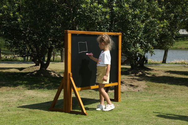 Outdoor Kreidetafel, inkl. 4 Standfüße