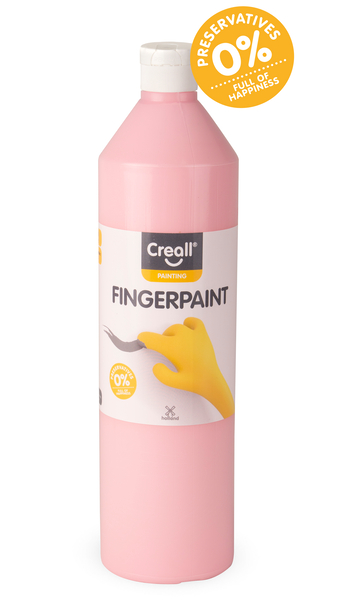 Fingerfarbe rosa (Creall), 750 ml