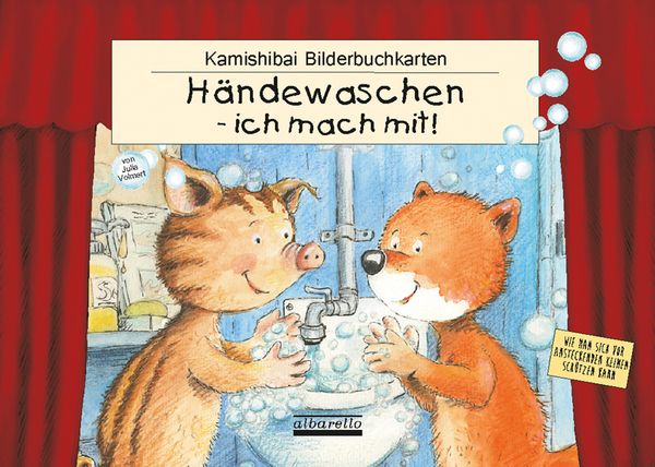 Kamishibai Bildkartenset - Händewaschen - ich mach mit!