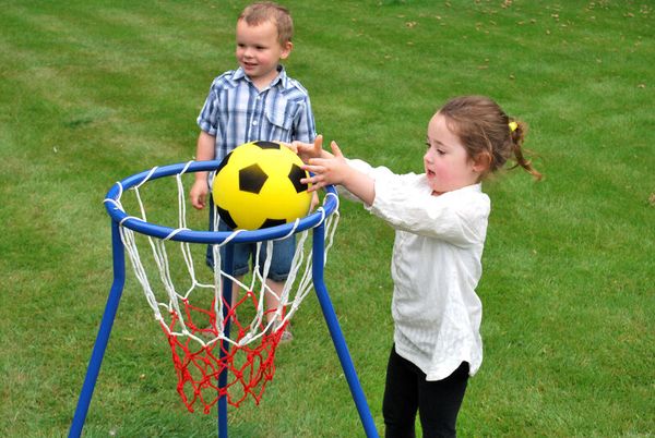 Freistehender Basketballkorb, Höhe 86 cm, ab 3 Jahre