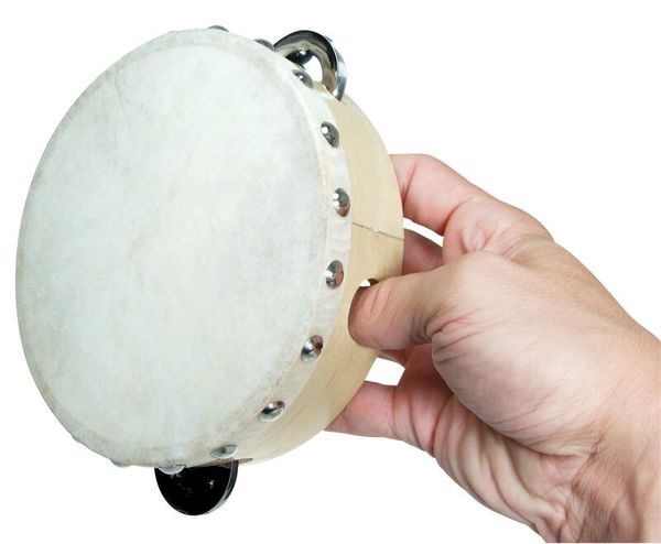 Schellen-Tambourine klein, 15 cm