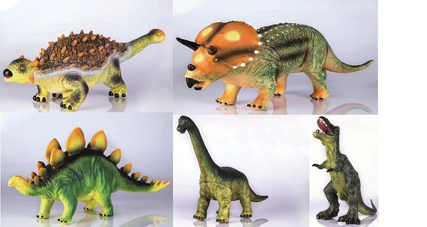 5 Dinosaurier im XL-Format