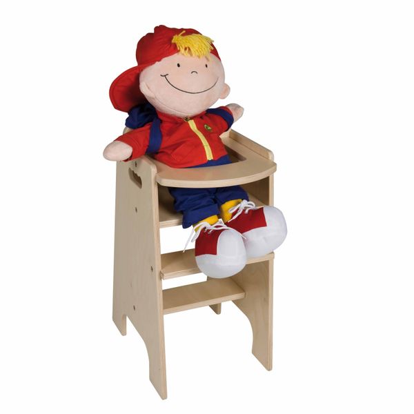 EDUCO Puppenstuhl aus Holz (Höhe 55 cm)