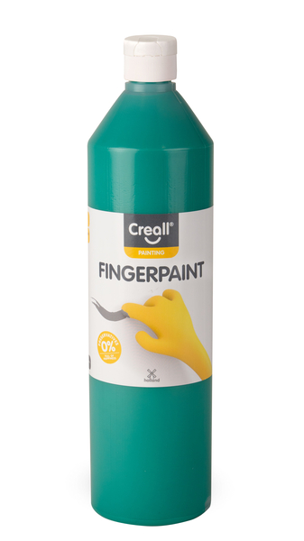 Fingerfarbe grün (Creall), 750 ml 