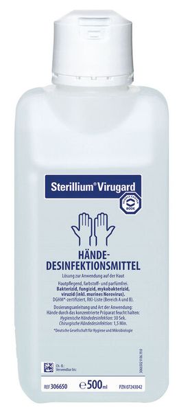 Bode Sterillium® Virugard® Händedesinfektion, RKI, 500 ml