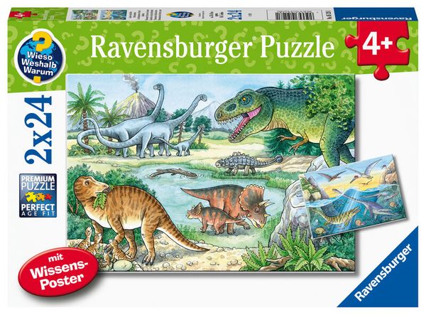 RAVENSBURGER Puzzle Misch-Set, 5 Puzzles, von 2,5 bis 5 Jahre