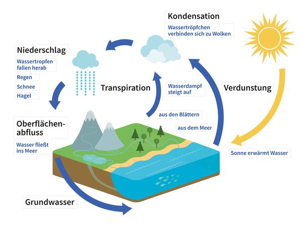 Wasserkreislauf, magnetisch, 28-tlg.