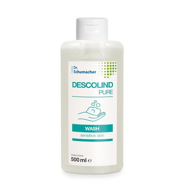 Parfümfreie Handwaschlotion DESCOLIND PURE WASH (Dr. Schumacher), 1x500ml