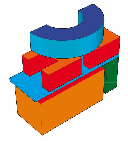 BÄNFER Baumodul Maxi, 6 Teile