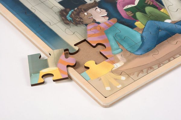 Puzzle Diversität - Bunte Welt, 6er Set