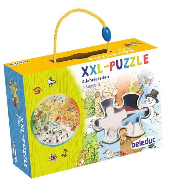 XXL Lernpuzzle 4 Jahreszeiten, 49 Teile, ab 4 Jahre