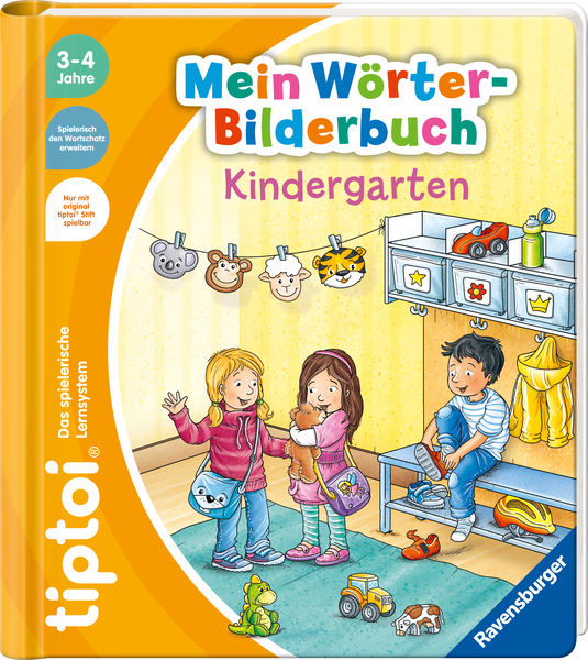 RAVENSBURGER tiptoi® Mein Wörter-Bilderbuch Kindergarten, ab 3 Jahre