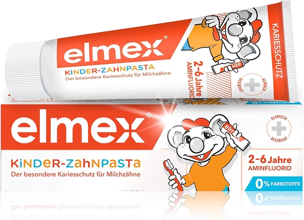 Elmex Kinderzahncreme 2-6 Jahre, 12x50ml