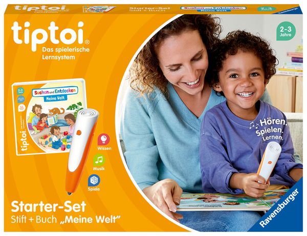 RAVENSBURGER tiptoi® Starter-Set: Stift und Wörter-Bilderbuch "Meine Welt", ab 2 Jahren