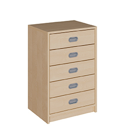 Schrank mit Schüben, Höhe 80 cm