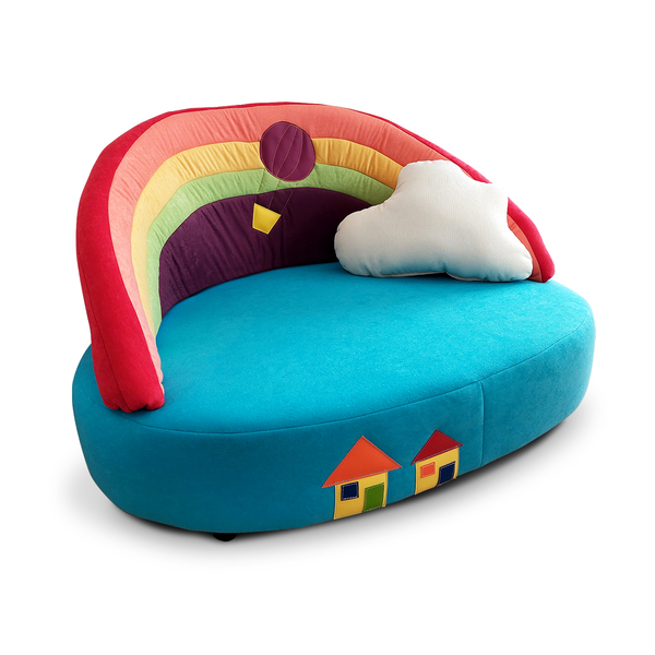 Kindersofa Regenbogen