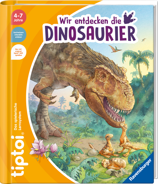 RAVENSBURGER tiptoi® Wir entdecken die Dinosaurier, ab 4 Jahre