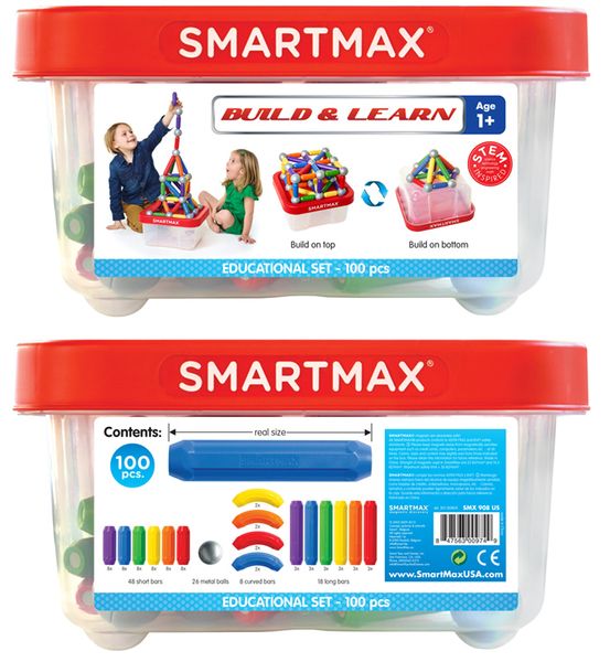 SMARTMAX Build & Learn, 100 Teile, ab 12 Monate