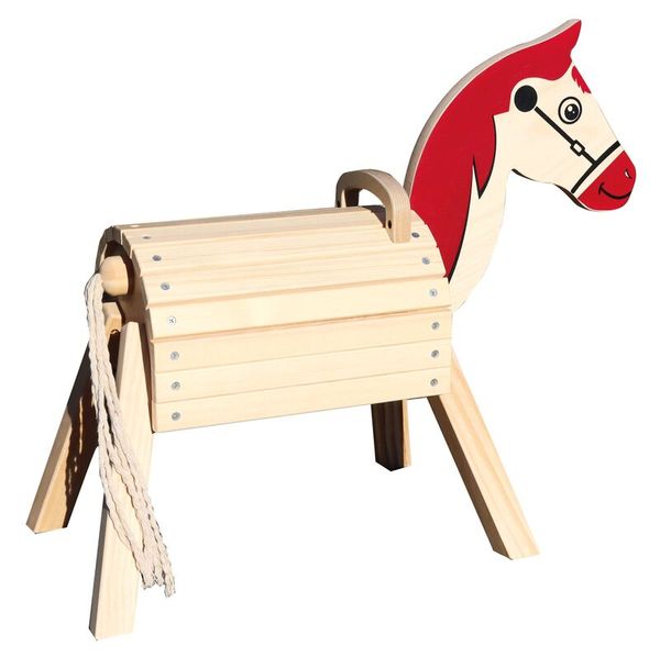 Holzpony, Sitzhöhe 38 cm