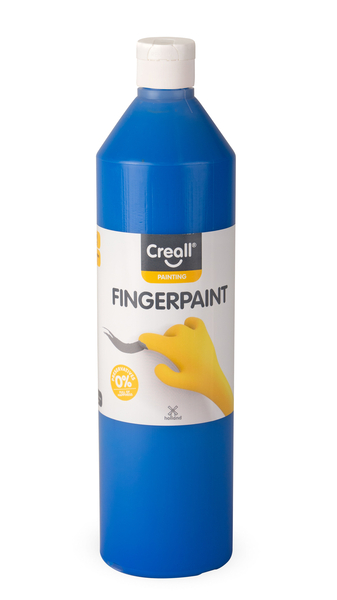 Fingerfarbe blau (Creall), 750 ml 