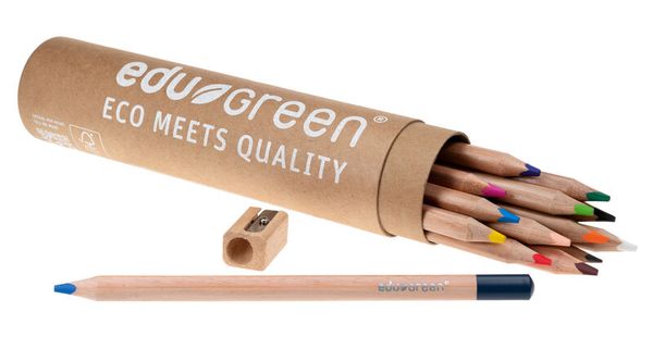 Edugreen Kartonrunddose, 14 Farben